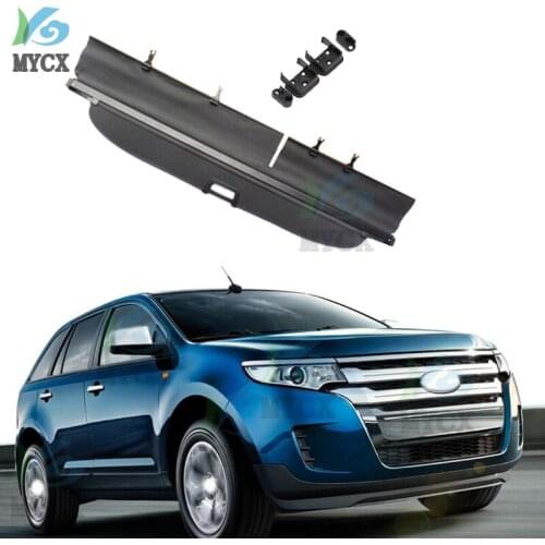 Rear Cargo Cover For Ford Edge 2009 2010 2011 2012 2013 2014 2015 Electric Switch Tail Door Privacy Trunk Screen Security Shield