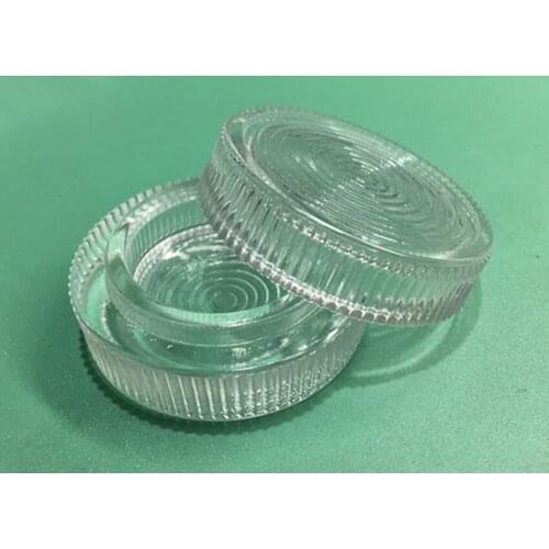 MSA oil-cups stane in Glass . oil-Cups for watch tools