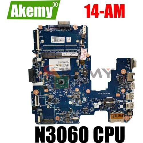Mainboard 858040-601 858040-001 858040-501 For HP Pavilion 14AM 14-AM Laptop Motherboard With N3060 CPU 6050A2823301-MB-A01