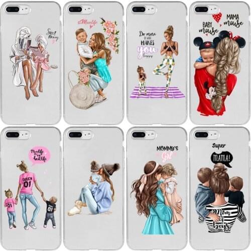 Fashion Mom Life Girls Kids Cover Case for Samsung Note 8 9 10 20 Lite Plus Pro Ultra M10 M10S M20 M30 M31 M40S