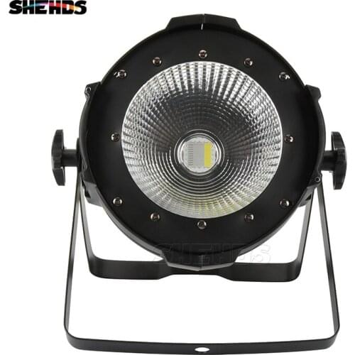 Novelties LED Par COB 200W RGBW 4in1 Lighting Aluminum Housing Quad DMX512 Stage Light Theaters Churches Concert Lighting SHEHDS