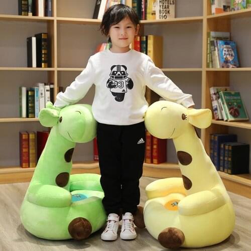 New Cute deer sofa pillow Plush Toy Creative Colorful Deer Childrens Plush Doll Toys Girls Holiday Birthday Gifts