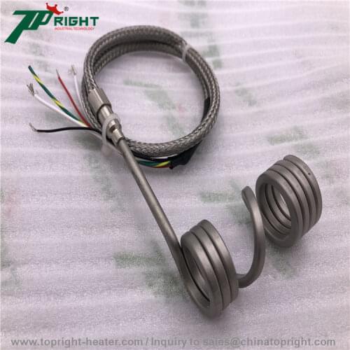 Section 2.2x4.2mm Dia.18 x 74mm hot sale hot runner heater coil heater 230v300w