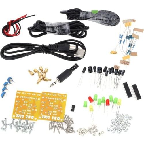 Great Music Sound Amplifier Electronic DIY Kit Mini Remarkable Transparent Speaker Box DIY Suite