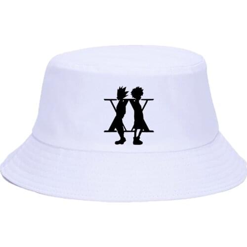 Hunter X Hunter bucket hat Killua Zoldyck Baka Classic Comic panama cap Classic Anime Japan Cotton panama fisherman cap