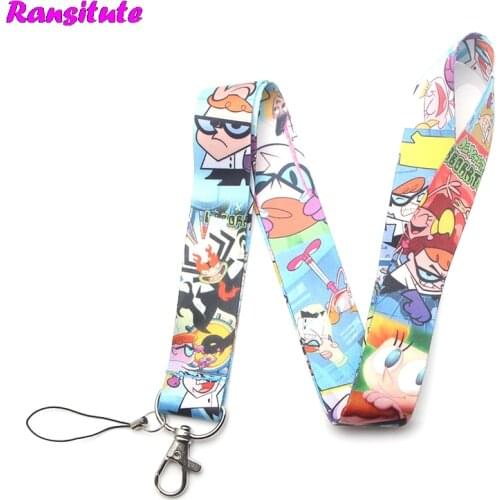 R231 Cartoon Funny Mobile Phone Lanyard Key ID Card Gym Mobile Phone Strap USB Badge Holder DIY Lanyard