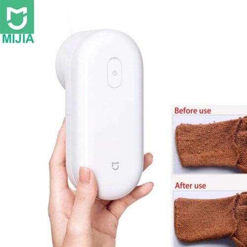 Original Xiaomi Mijia Lint Remover Hair Ball Trimmer Sweater Remover 5 leaf cutter head Motor Trimmer With small brush inside