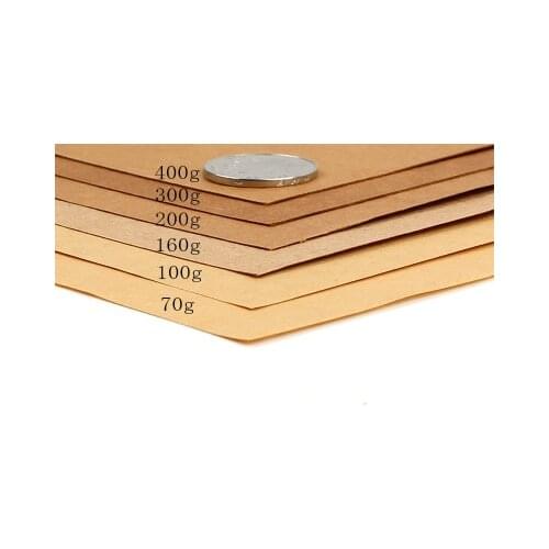 High Quality A4 Brown Kraft Paper DIY Handmake Card Making Craft Paper Thick Paperboard Cardboard