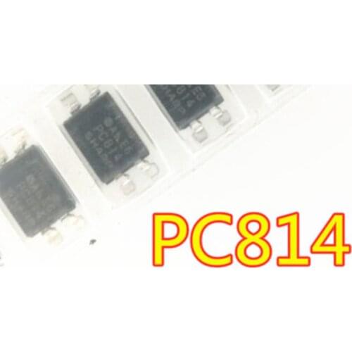 10pcs Optocoupler PC814 sop-4 transistor output photocoupler EL814 PC814A PC814X