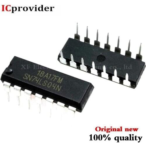 10PCS SN74LS04N SN74LS04 DIP14 DIP 74LS04N 74LS04 new original