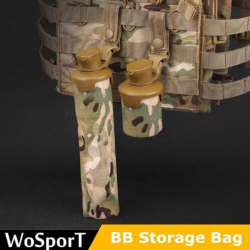 1000D Tactical BB Storage Bag Foldable Back Large Capacity Storage Pouch Hunting Military Shooting Pouch