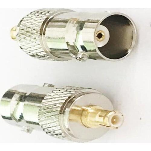 20pc BNC TO MCX Connector BNC Female to MCX Male Straight RF Coaxial Cable Adapter Connector