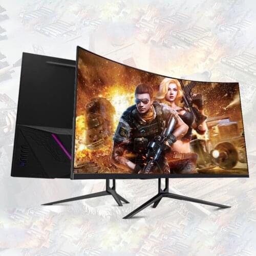 24 Inch Pc Gaming Curved Screen 24" Computer Monitor,144hz Curved Gaming Monitor