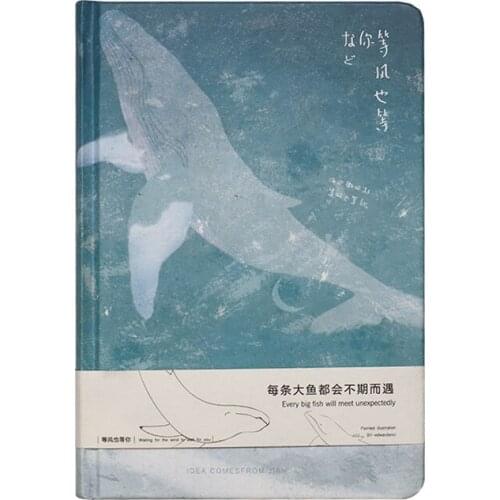 A5 Kawaii Diary Journal Cute Notebook Colorful Pages School Office Stationery Painting Sketchbook Notebooks and Journal D40