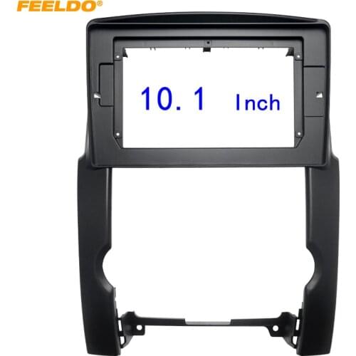 FEELDO Car Stereo 10.1 Inch Big Screen Fascia Frame Adapter For Kia Sorento 2Din Dash Audio Fitting Panel Frame Kit #HQ6593