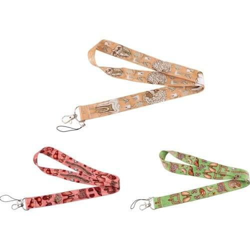 J2984 Medical Doctor Nurse Human organs DIY keychains Accessory Mobile Phone USB ID Badge Holder Key Strap Neck lanyard