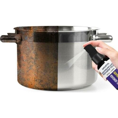 30ML Rust Inhibitor Rust Remover Derusting Spray Car Maintenance Cleaning Accessories Kitchen Faucet Pot Stove Metal Polish Tool