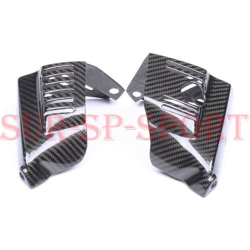 Lower Side Engine Cylinder Cover Fairing For BMW R Nine 9 T 2014-2018 Full Carbon Fiber 100