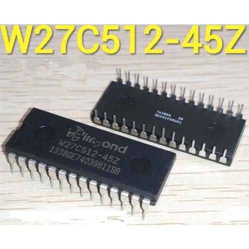 New 10pcs-50pcs W27C512-45Z W27C512 DIP-28 27C512 In stock
