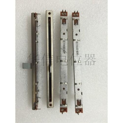 Original new 100% 128MM single fader potentiometer 10KD D10K 15MMB (SWITCH)