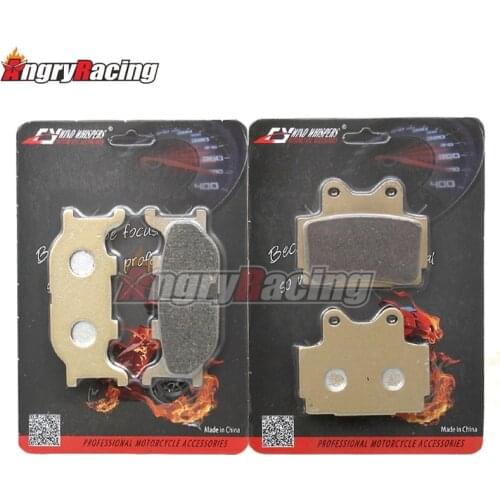 Motorcycle Front Rear Brake Pads For Yamaha FZX250 1991-1992 XJ600 S Diversion 1992-1997 XJ600 N 1995-1997