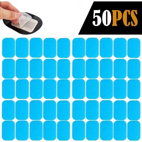 50PCS EMS Abs Replacement Gel Pads Hydrogel Pads Sticker Abdominal Toning Electric Muscle Stimulation Toner Fitness Accessories