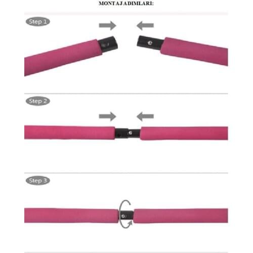 Delta Portable Pilates Studio Gym Exercise Bar With Delta Portable Pilates Studio Gym Bar, you can burn calories and tighten you