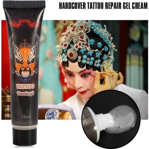 Portable Tattoo Transfer Gel Safe Skin-friendly Mild Formula Stencil Stay 15ml