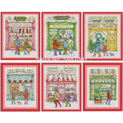 After school patterns Counted Cross Stitch 11CT 14CT 18CT DIY Chinese Cross Stitch Kit Embroidery Needlework Sets home decor