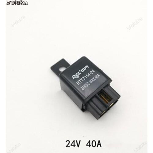 Air conditioning relay 12V24V 4-pin fog lamp fan fuel cooling electronic fan modification relay CD50 Q04