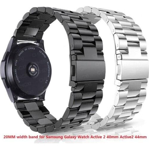 50pcs.20mm stainless steel watch band.Watch Active 2 40mm Active2 44mm metal strap