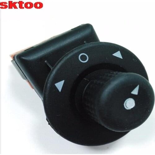 SKTOO for Citroen XSARA PICASSO Elysee Rearview mirror switch knob for Citroen Elysee Side view Mirror Regulation Button Switch