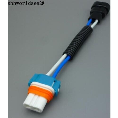 Shhworldsea Excellent heat resistance ceramic HB3 bulb connector male female 9005 socket Easy DIY installation 9005 connector