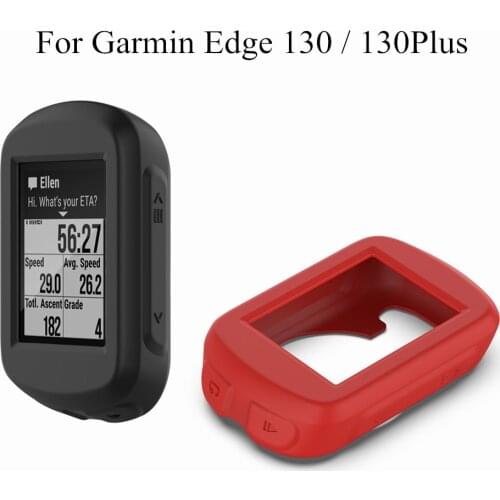 Silicone Case For Garmin Edge130 130Plus Protection Cover Bike Slip-proof Case Screen Protector Case For Garmin edge 130 Outdoor
