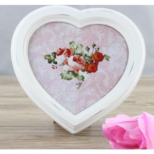 Retro Solid Wood Photo Frame Creative Wedding Picture Frame Home Decoration Set Up Photo Studio Crafts European Photo Wall