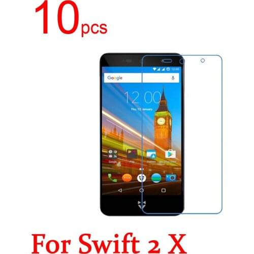 10pcs Ultra Clear glossy/Matte/Nano anti-Explosion LCD Screen Protector Film Cover For Wileyfox swift 2 X Protective Film+cloth