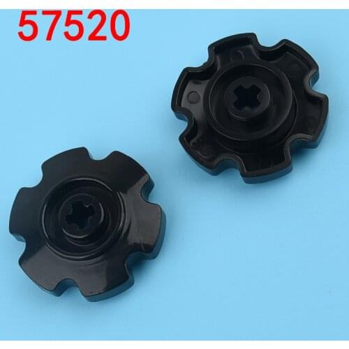 10PCS 57520 Tread Sprocket Wheel Small Building Block Bricks Accessories Compatible Assembly Parts MOC DIY Education Toys