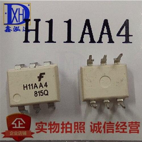 10Pcs/Lot H11AA4 AC transistor DIP-6
