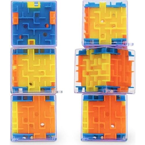 3D Rack Beads Magnetic Pens Moving Mazes Toy Kids Intelligence Puzzle Game Early Educational Toy Adult Mental Decompression Toys