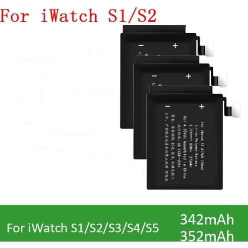 Battery For iWatch Series 2 3 Series 4 Series 5 8mm 40mm 42mm 44mm GPS+LTE Replacement Batteria For iWatch Series 1