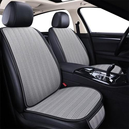 ZHOUSHENGLEE Ice Silk Non Slide Car Seat Cover for Nissan all model qashqai x-trail tiida Murano March Teana quest Patrol auto