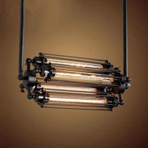 Village Pendant Lights With 110V/220V E27 Edison Light Bulb Retro Industry Steam Punk Style Restaurant Bar Loft Lamp
