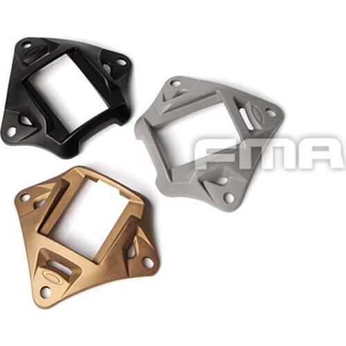 FMA Tactical Airsoft Helmet NVG Mount Adapter VAS Shroud Helmet Mount Aluminum BK/DE/FG