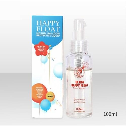 100ml With Pump Non Corrosive Professional Home Party Eco Friendly Helium Balloons Protective Fluid Extend Floating Time
