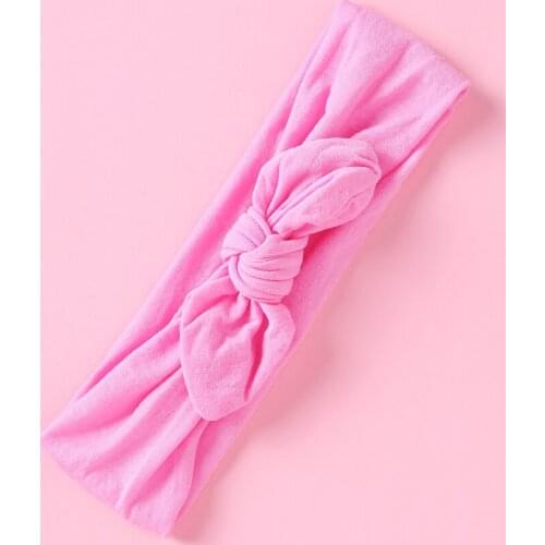 Lovely Baby Girls Headbands VarieSolid Color Hair Band Manual Control of Elasticity Turban Kids Headwrap Baby Hair Accessories