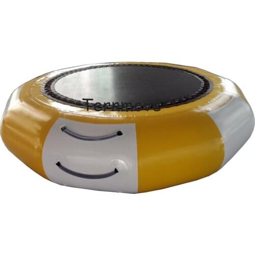 Inflatable Water Bouncer Soft Jumping/ Inflatable Bungee Jumping Trampoline/ inflatable water trampoline