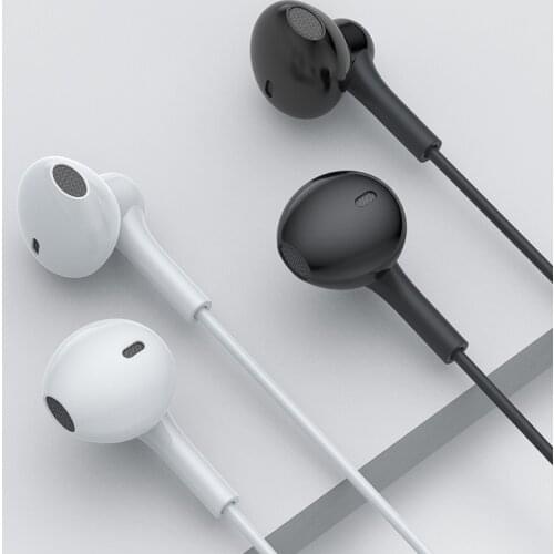 Newest Super Bass Stereo 3.5mm Earphones with Mic 3.5mm Jack Wired Earbuds Earphone with Package Box