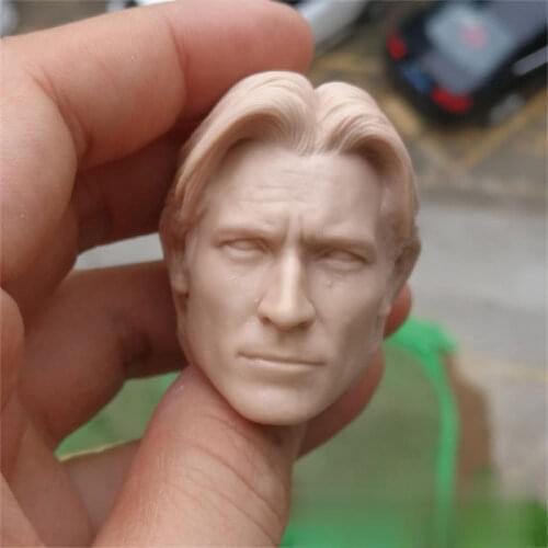 Unpainted 1/6 Scale Jaime Lannister Head Sculpt Model For Action Figure Dolls Soldier Accessories Painting Exercise No.149