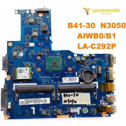 Original for Lenovo B41-30 laptop motherboard B41-30 N3050 AIWB0B1 LA-C292P tested good free shipping
