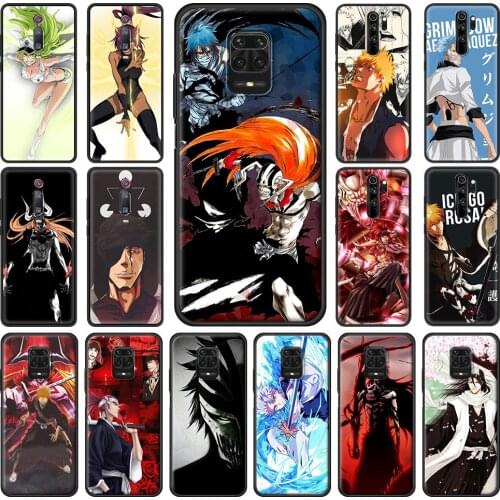 Bleach Anime Kurosaki Ichigo Cover for Xiaomi Redmi Note 9S 8 9 8T 7 9C 9A 7A 8A K40 10 Pro 6A Cell Phone Case Shell Capa Coque